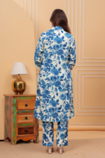 Floral Cotton Printed Co-ord set - Image 3